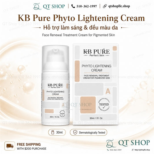 KB Pure - Phyto Cream - Kem Trị Nám Trắng Da - 107$