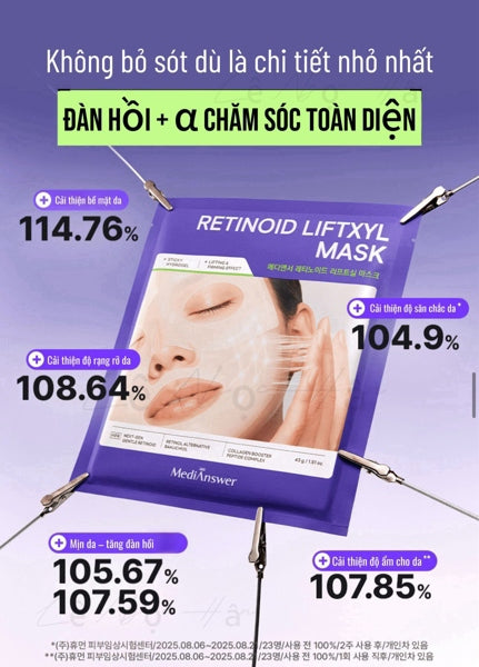 MEDIANSWER - RETINOID LIFTXYL MASK - Mặt Nạ Retinol - 4ea