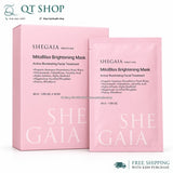 SHEGAIA - Mặt Nạ Mitobliss Brightening Mask - 10ea - Hồng - EXP 202903