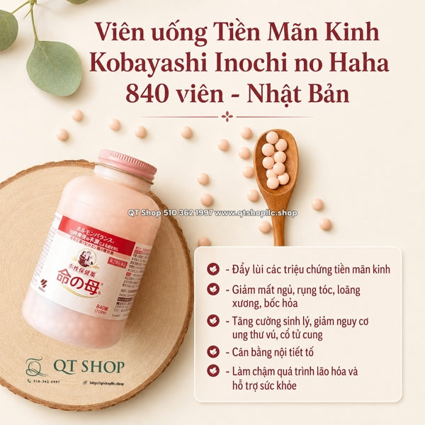 Viên Uống Nội Tiết Tố - JP - 840 viên - EXP 202710