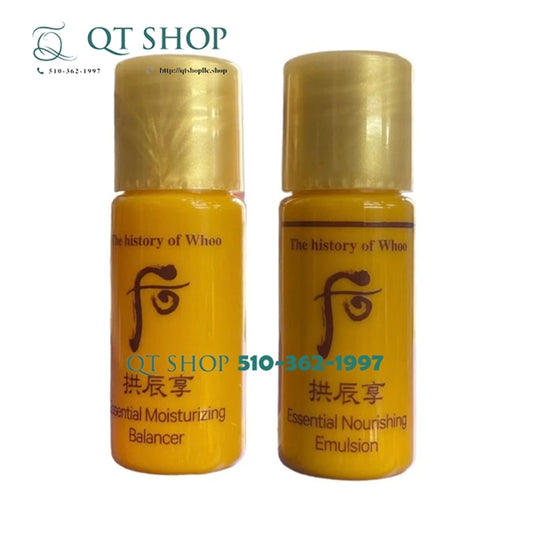 THE WHOO - Sample NHH + Sữa Dưỡng Hoayul - 30 ea x 2 - EXP 202711
