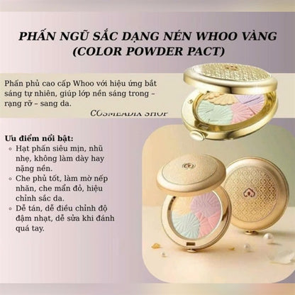 WHOO - Phấn phủ ngũ sắc Whoo color Powder pact - EXP 202812