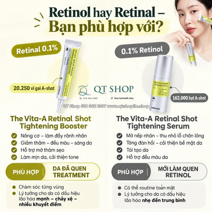 CELIMAX - Retinal Shot Tightening Booster 15ml - Tinh Chất dưỡng chống lão hóa - EXP 20280916