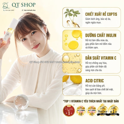 UNLABEL LAB - Tinh Chất Vitamin C 15 100MPa Japan - 50ml