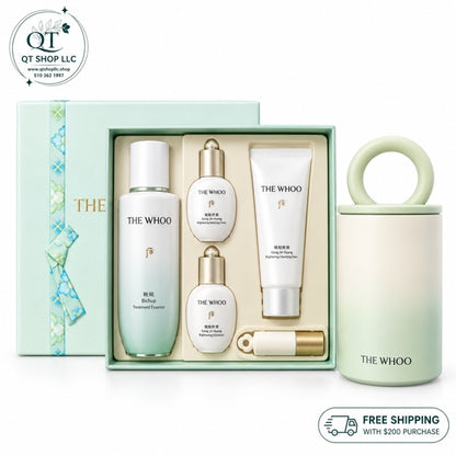 THE WHOO BICHUP - Tinh Chất Khởi Nguồn First Care Bichop 130ml - Màu Xanh + Tặng Ly 460ml (MỚI)