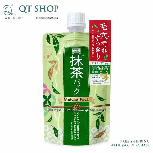 Mặt Nạ Trà Xanh PDC Wafood Made Uji Matcha Pack Japan - 170g