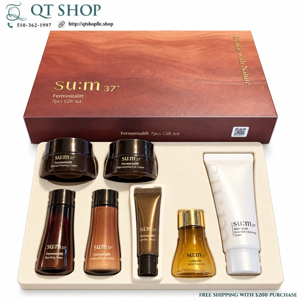 SUM37 - Fermentalift Defining Serum Special Set - Mini 7 Sản Phẩm - EXP 202807