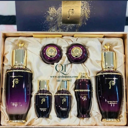 THE WHOO - Hoàn Lưu Cao SET HOA HỒNG SỮA DƯỠNG HLC - 450$