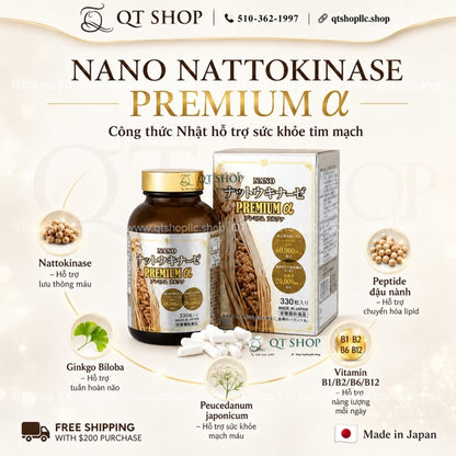 @ Viên Chống Đột quỵ Natto 60.000 FU - 330 Viên - Japan - EXP 202807