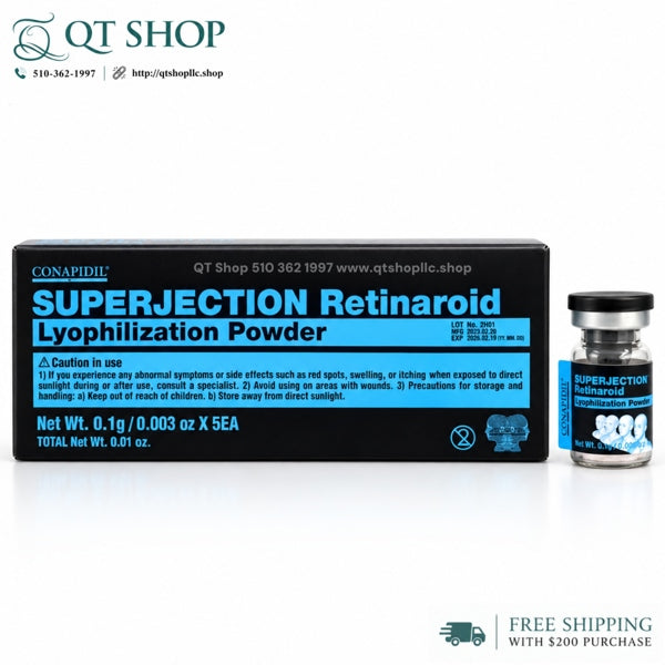 Pharmesthetics - CONAPIDIL Superjection Retinaroid Lyophilization Powder 5ea - Giúp làm mờ các vết nám, tàn nhang và cải thiện tông màu da