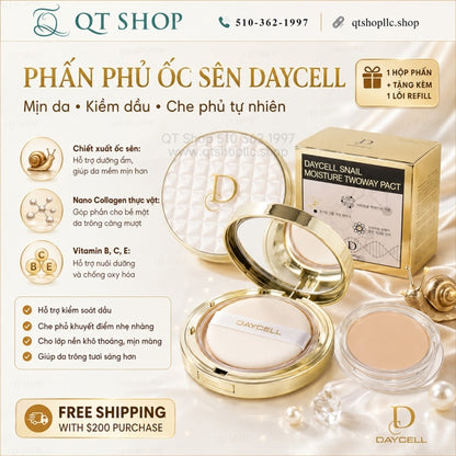 Phấn Phủ Ốc Sên Daycell - Tông #23 - Tặng kèm 1 lõi