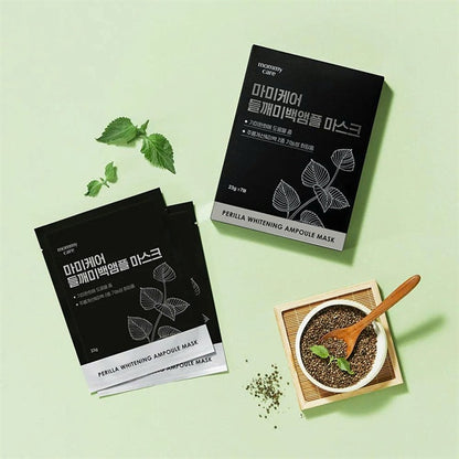 Mặt Nạ Tía Tô Mommy Care Perilla Whitening Ampoule Mask - 7ea - EXP 202707