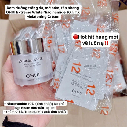 OHUI - Mini Kem Ohui Extreme White Niacinamide 10% TX Melatoning Cream 7ml - Exp 2029.05