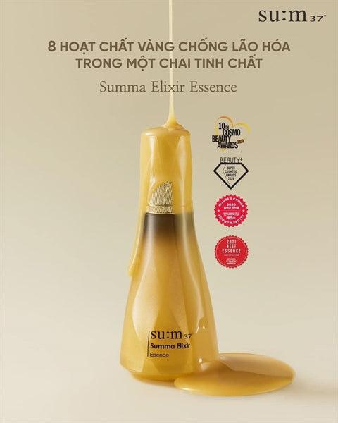SUM37 - Set Tinh Chất Vàng Sum Losec Summa 8 in 1 - 100ml tặng kèm Mini 3 sp