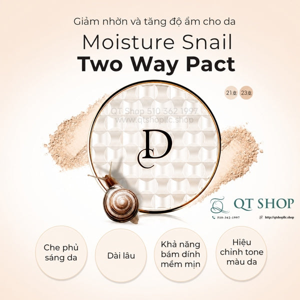 Phấn Phủ Ốc Sên Daycell - Tông #21 - Tặng kèm 1 lõi