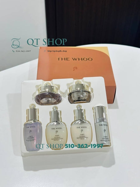 THE WHOO - Set Dưỡng Mini Hoa Hiên Cheongidan - 6 sản phẩm - EXP 202807