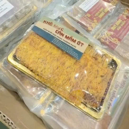 Khô Mực cán mắm ớt