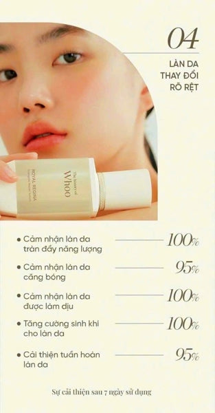 THE WHOO - Tinh Chất Royal Regina - 30ml - EXP 202709
