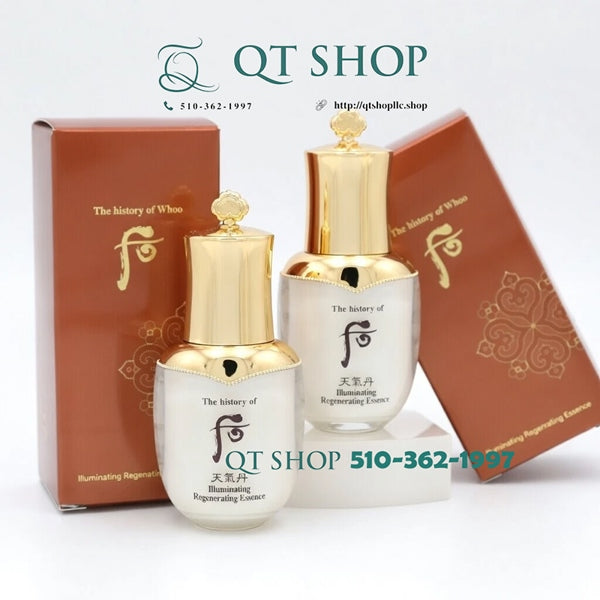 THE WHOO - Mini Serum Tinh Chất Truyền Trắng Hoa Hiên 8ml - EXP 202707