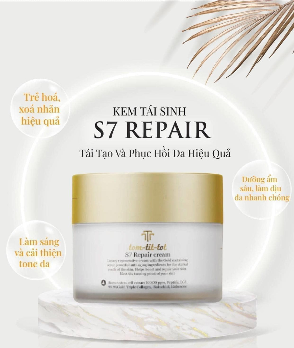 * Kem TTT S7 Phục Hồi - 100 ml - EXP 20280211