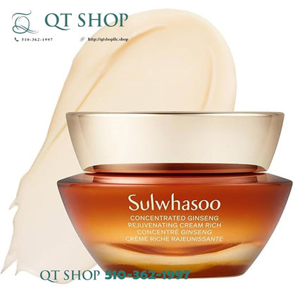 SULWHASOO - COMBO 5 Hũ Mini Kem Sâm Rejuvenating Cream Rich - 5ml x 5