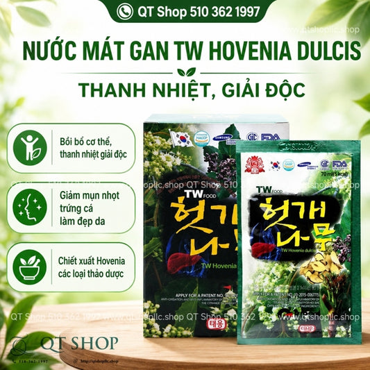 *LM 1* - Nước Bổ Mát Gan - Thải Độc Gan - 30 ea - DỒN HỘP - EXP 202712