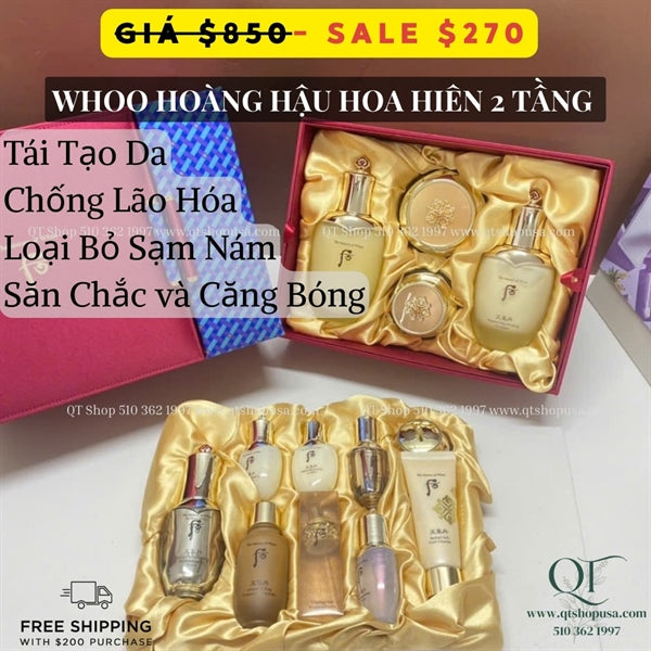THE WHOO - Set Hoa Hiên Hoàng Hậu 2 tầng - EXP 202804