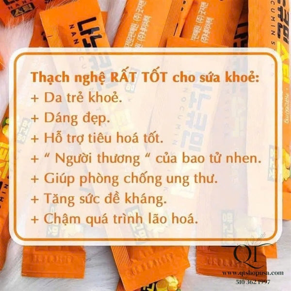 Thạch Nghệ nội địa HQ - 30 tép - EXP 202803