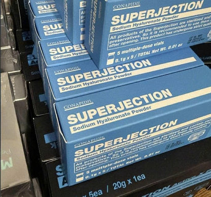 CONAPIDIL Superjection Sodium Hyaluronate Powder - 0.1gx5ea - Trẻ hoá và căng bóng (thay thế filler)
