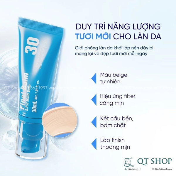 Pharmesthetic - CONAPIDIL Final Balm 30 SPF 50+ PA+++ - KCN Đa Năng Bảo Vệ Phục Hồi 30ml - EXP 202806