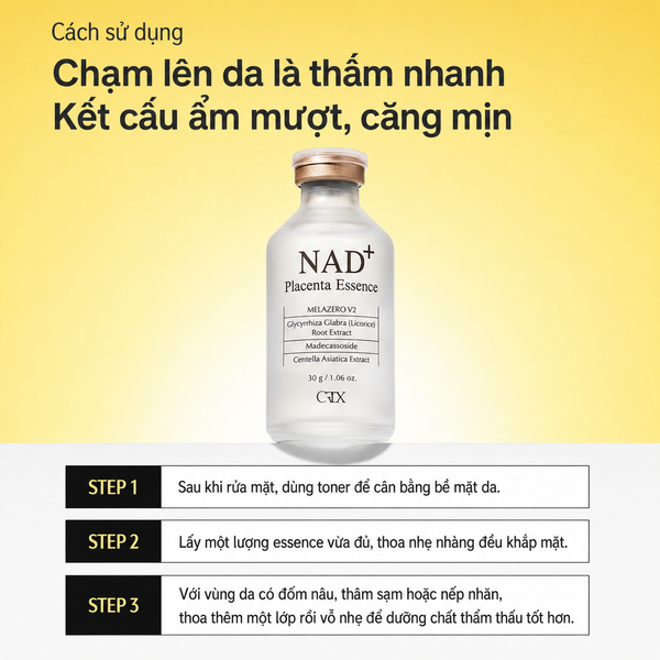 Tinh Chất CRDX NAD+ Placenta Essence - 30g