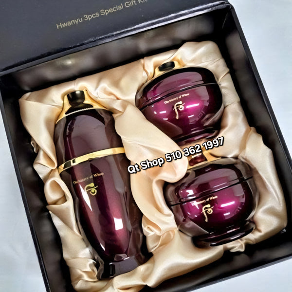 The Whoo - Bộ 3 Mini Dưỡng da Hoàn Lưu Cao Hwanyu (Hộp)