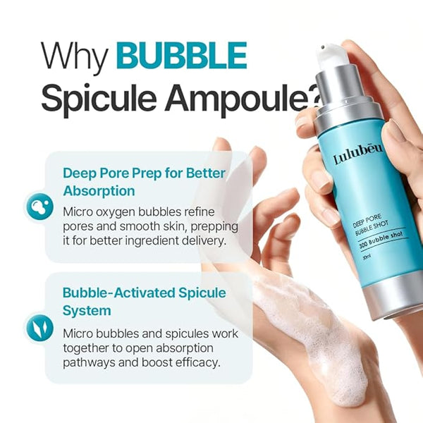 Tinh Chất Làm Sạch Sâu Lỗ Chân Lông Deep Pore Bubble Shot Lulubeu