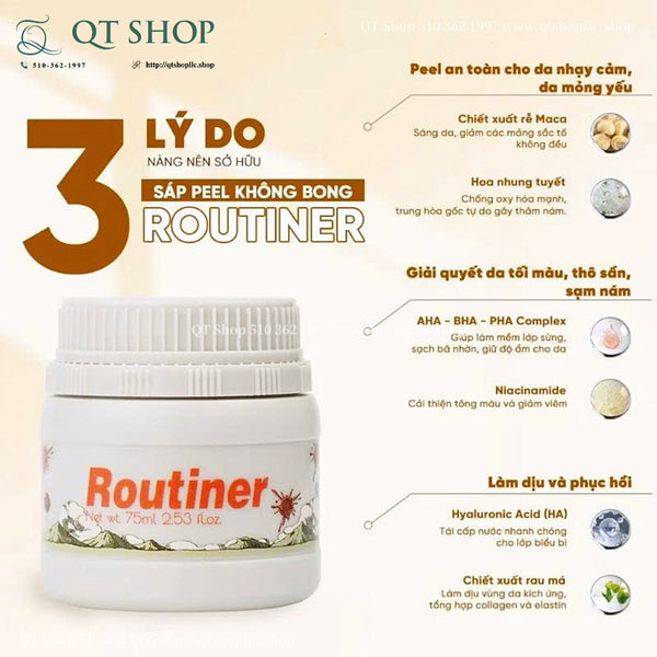 SÁP PEEL DA SINH HỌC AXENDA ROUTINER