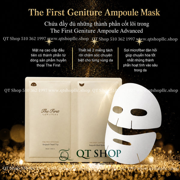 OHUI Mask Vàng Ohui The First Geniture Ampoule Mask - 1 miếng - EXP 202806