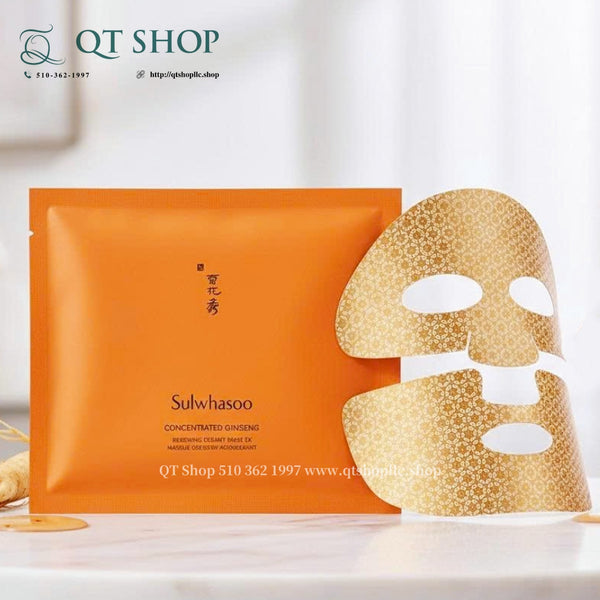 Mặt Nạ Nhân Sâm - Sulwhasoo Concentrated Ginseng Renewing Creamy Mask EX - 1 Miếng - Exp 202707