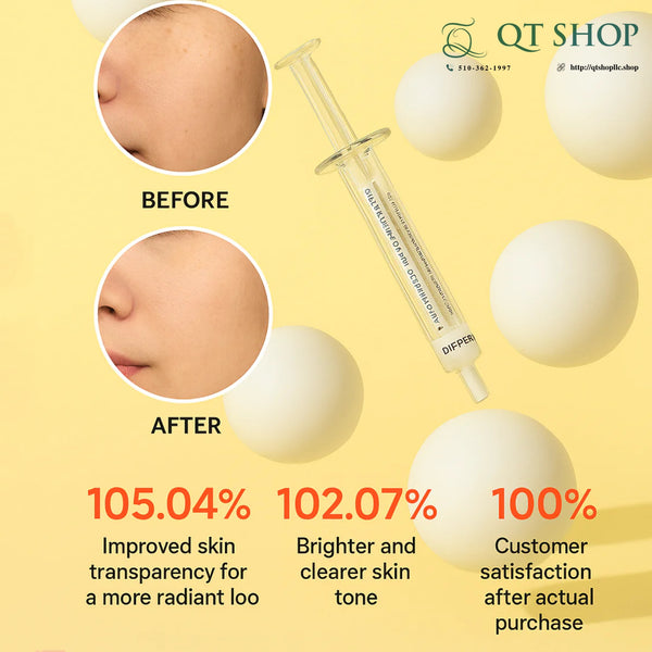Set Differ&Deeper C-Toning Daily Shot Tone-Up Boosting Technology - Hộp 10 ống