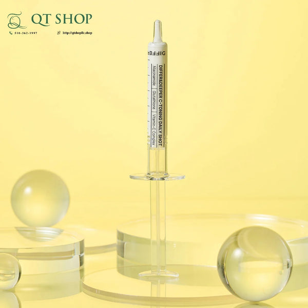 Set Differ&Deeper C-Toning Daily Shot Tone-Up Boosting Technology - Hộp 10 ống