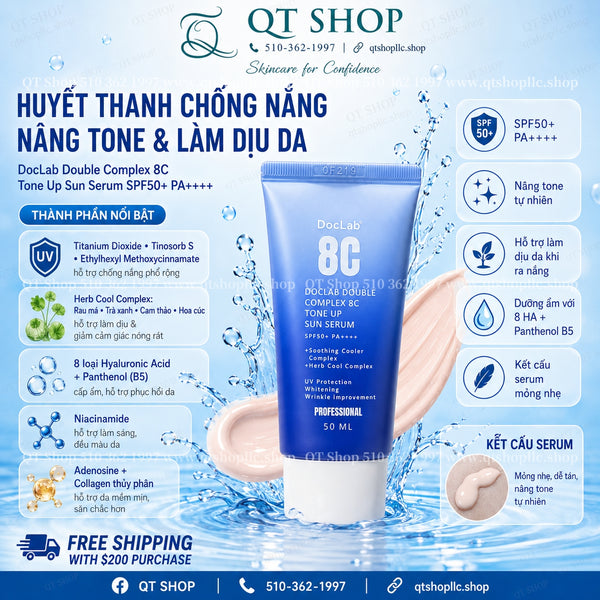 DocLab Double Complex 8C Tone Up Sun Serum 50ml