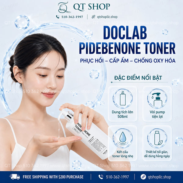 DocLab - PIDEBENONE TONER - Toner Cá Hồi 508ml