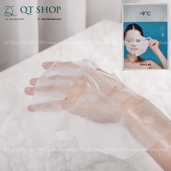 DocLab -9°C Cooling Sheet Mask Băng Tan - 5ea