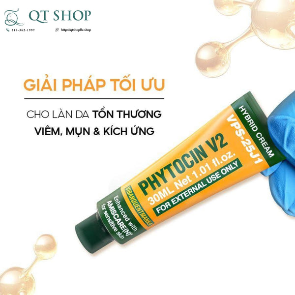 Pharmesthetics - Kem Phục Hồi VQM PHYTOCIN V2