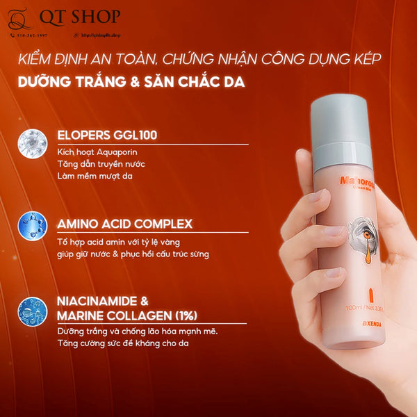 Pharmesthetics - Xịt Khoáng Axenda Mahorosa Cream Mist 100ml