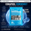 Pharmesthetics - CONAPIDIL CEMENSHEET: Mask Định Vị xanh Mặt Nạ Thải Độc & Phục Hồi - 1ea