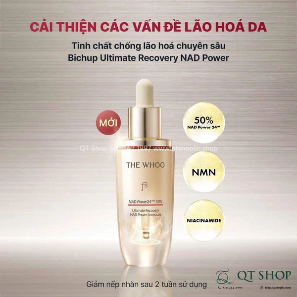 THE WHOO - Bichop Ultimate Recovery NAD Power Ampoule 30ml - EXP 202809