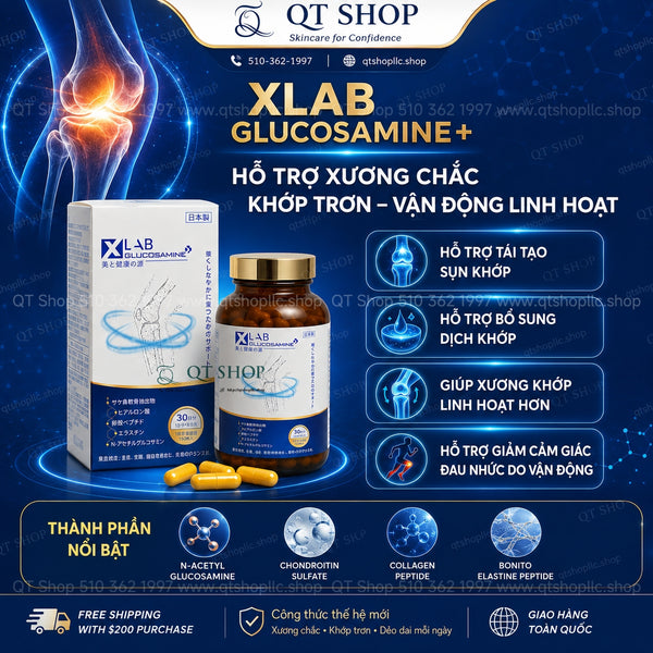 Viên uống hỗ trợ xương khớp XLAB Glucosamine - Hộp 150 viên