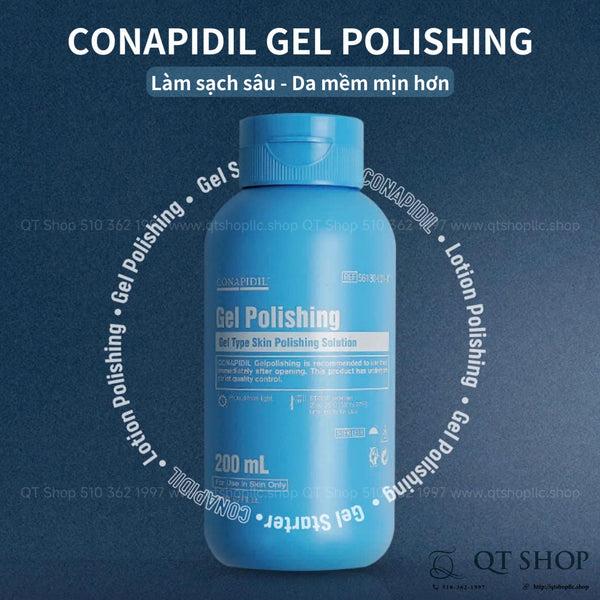 Pharmesthetics CONAPIDIL Gel Polishing 200ml - Sữa Rửa Mặt