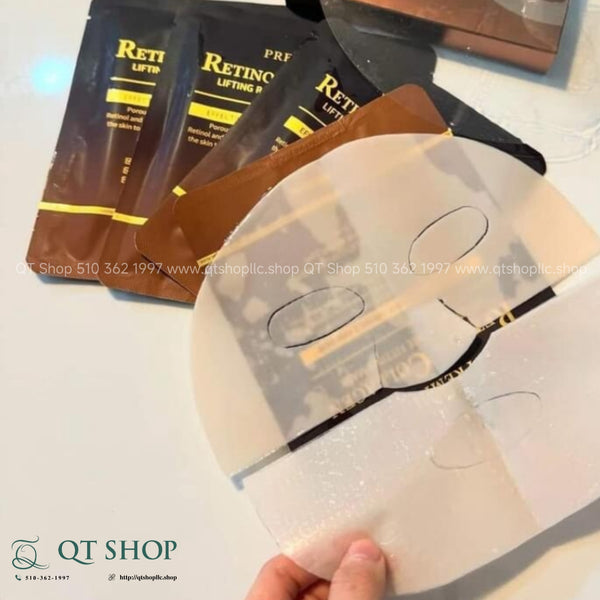 Mặt Nạ Thạch Wellderma Retinol Collagen Lifting Restore Fitting Mask - 4 ea