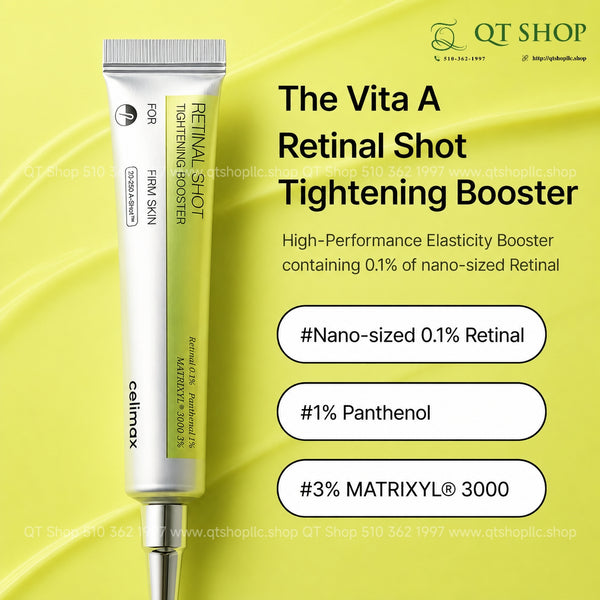 Celimax Retinal Shot Tightening Booster 15ml - Tinh Chất dưỡng chống lão hóa