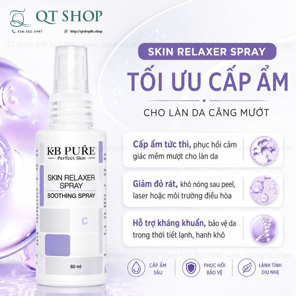 Xịt Huyết Thanh Phục Hồi Làm Dịu Da - Skin Relaxer Spray
